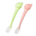Baby training spoon Rabbit Shape Soft Baby Silicone Spoon